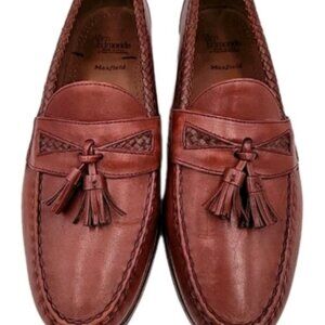 Allen Edmonds Size 11 Brown Penny Loafer Leather Maxfield Shoes Slip On Tassels